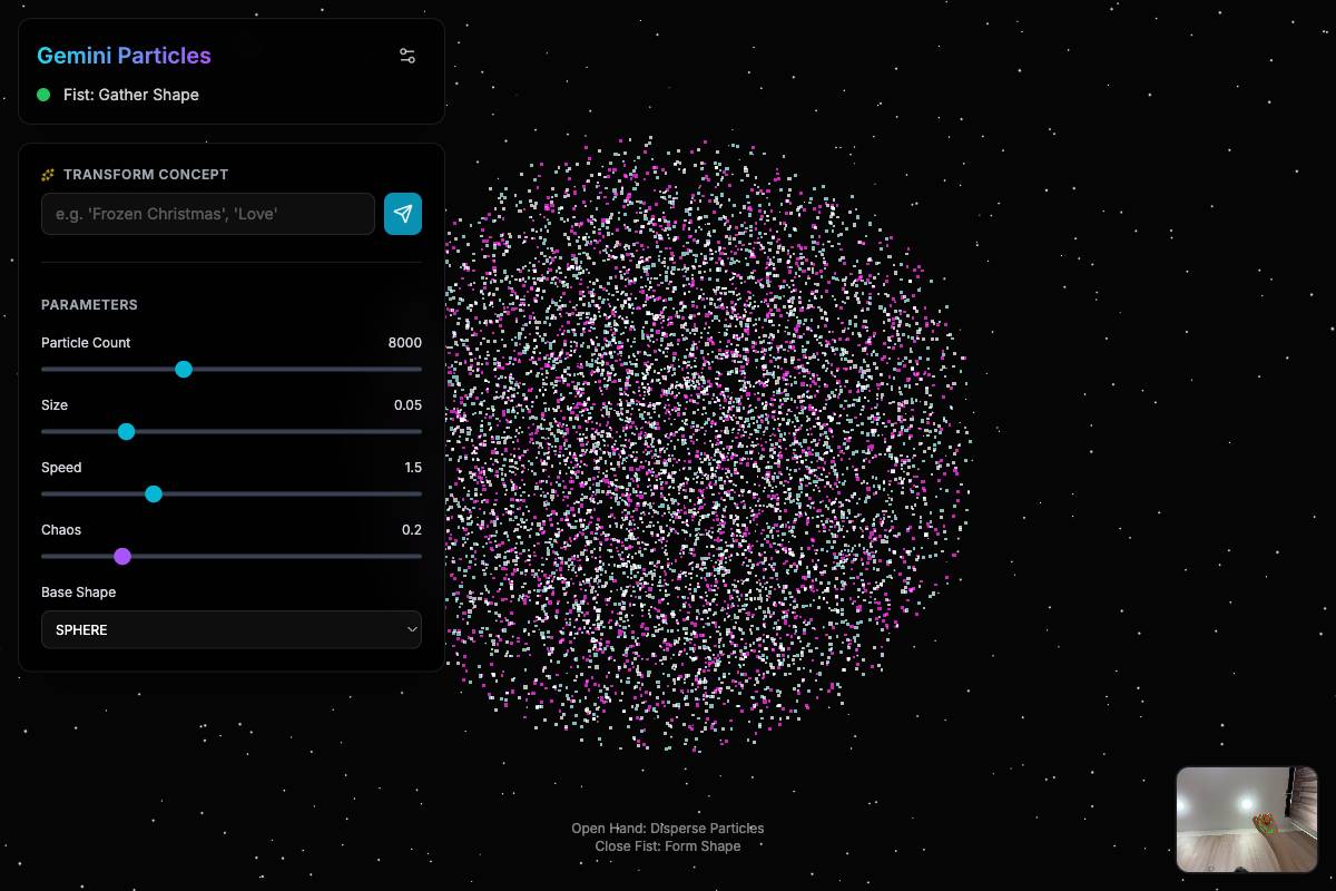 Particles by hans | SuperApp - AI App Showcase